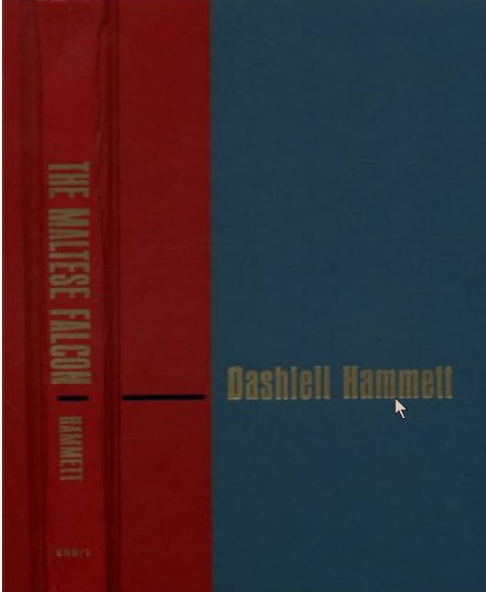 The Maltese Falcon — cover